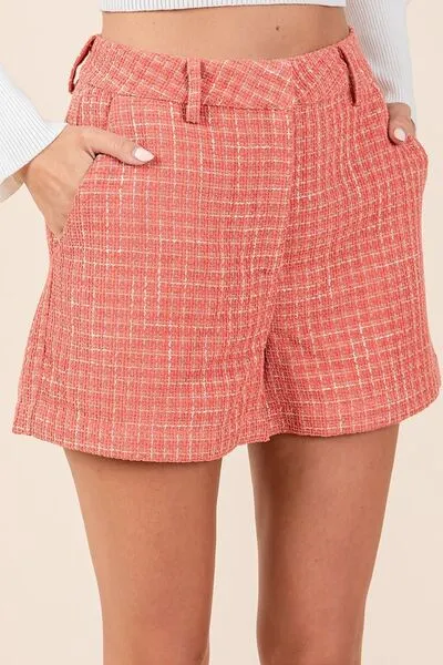 Tweed Classic Side Pocket Shorts