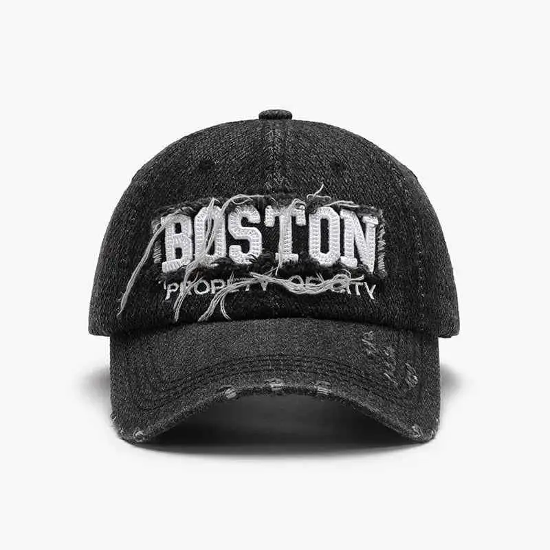 Letter Adjustable Cotton Hat