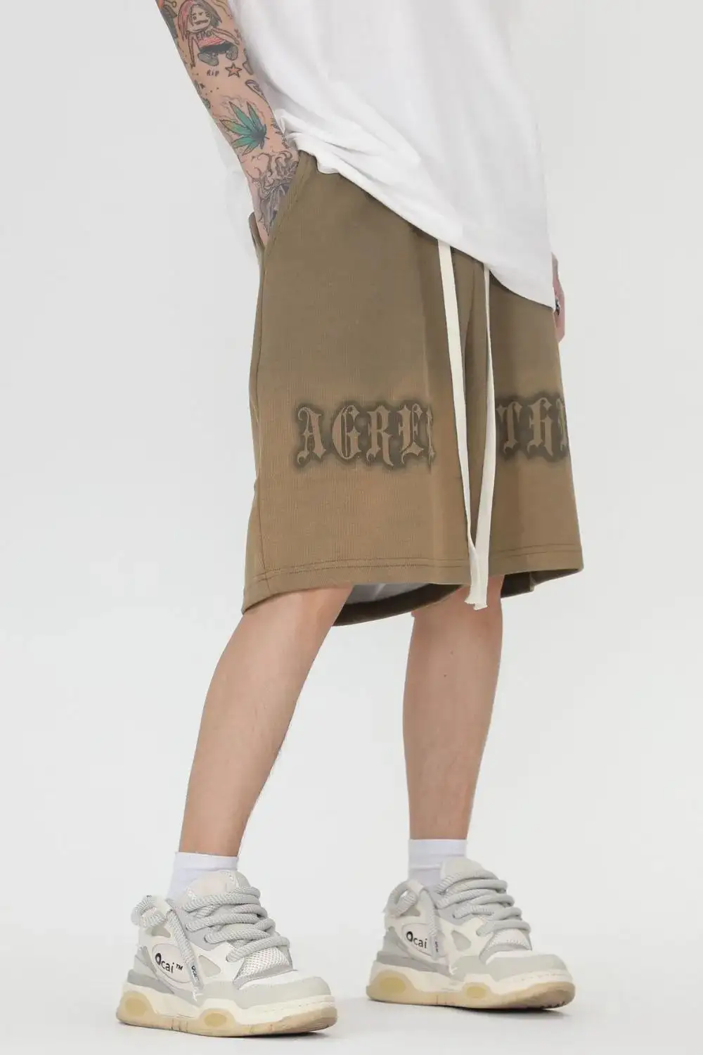 Soft Drawstring Casual Shorts