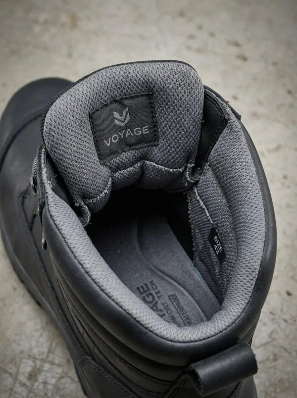 Durable-Look Leather-Look Workwear Men's Waterproof Work Boots