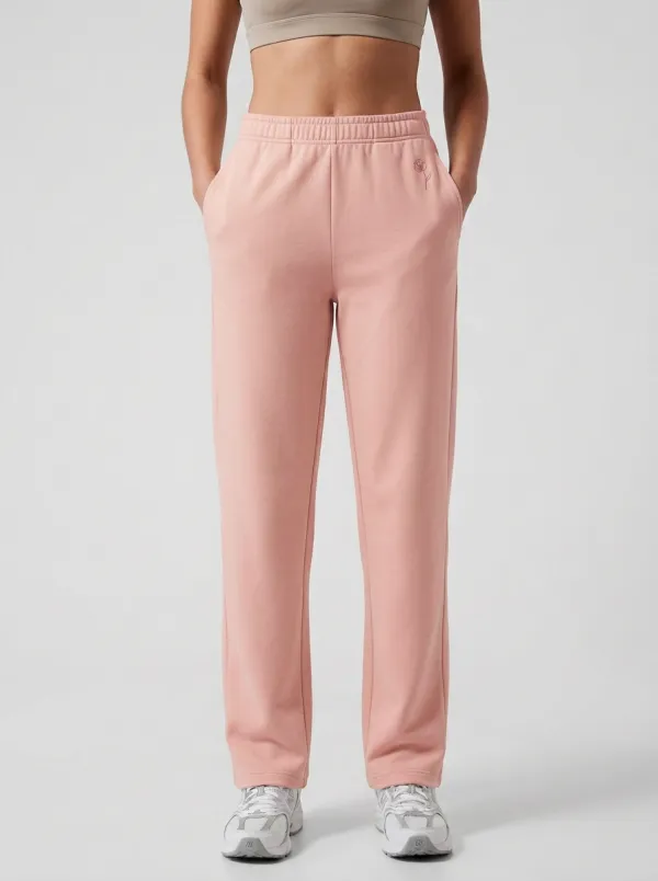 Women's Minimalist Aesthetic Rose Flower Printed Sweatpants