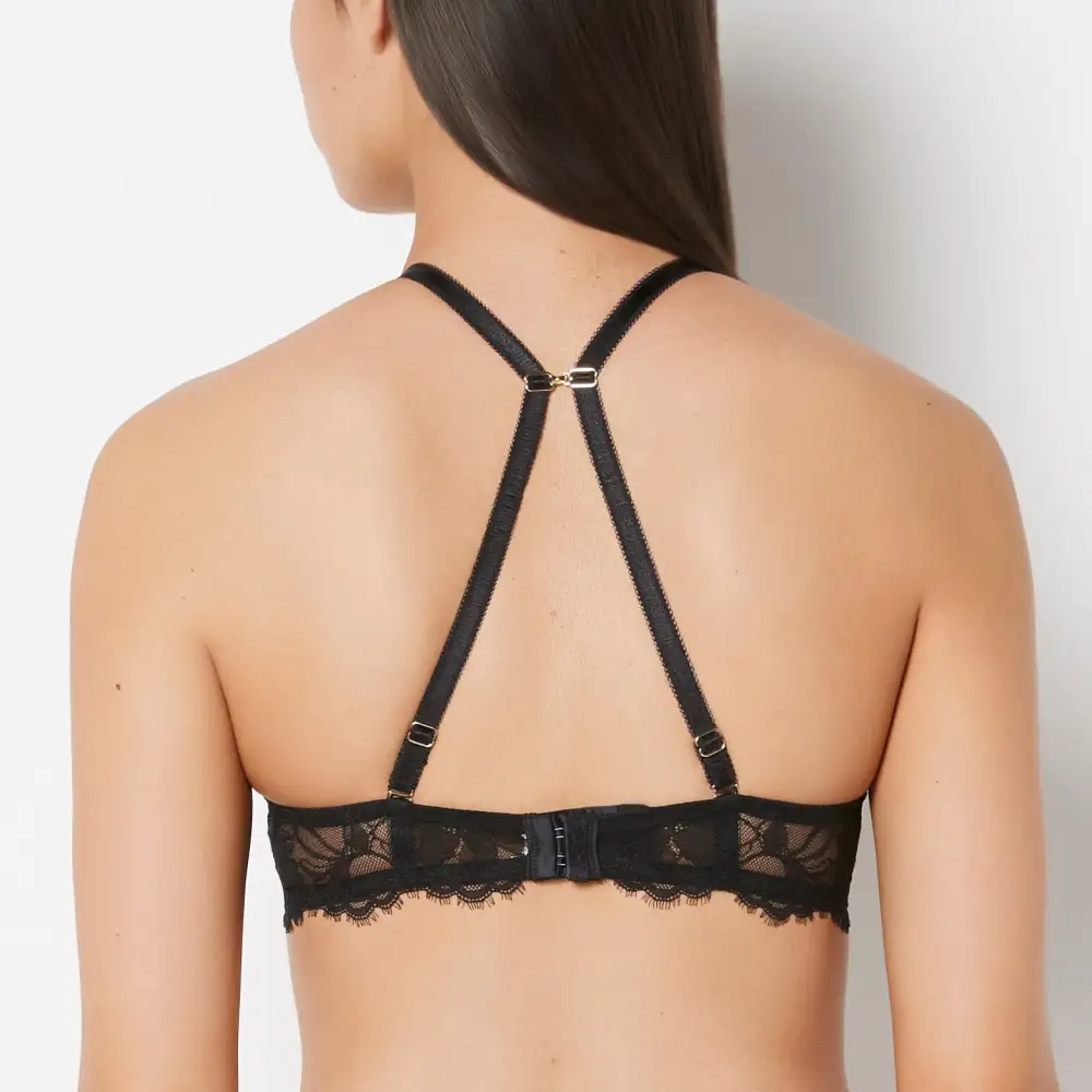 Up Cup Plunge Bra With Afterglow Lace