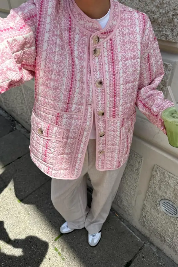 Striped Soft-Knit Cardigan