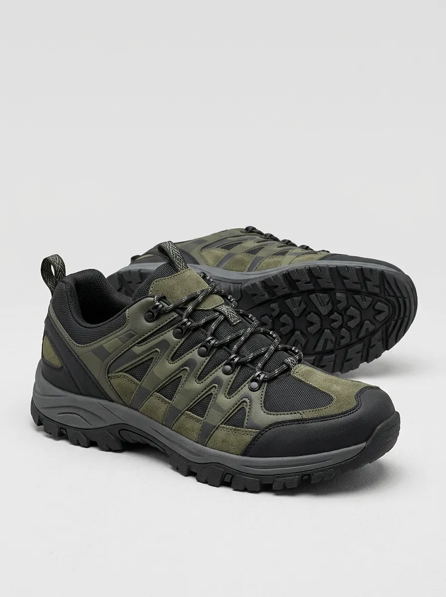 Men's Outdoor Hiking Camo Print Shoes