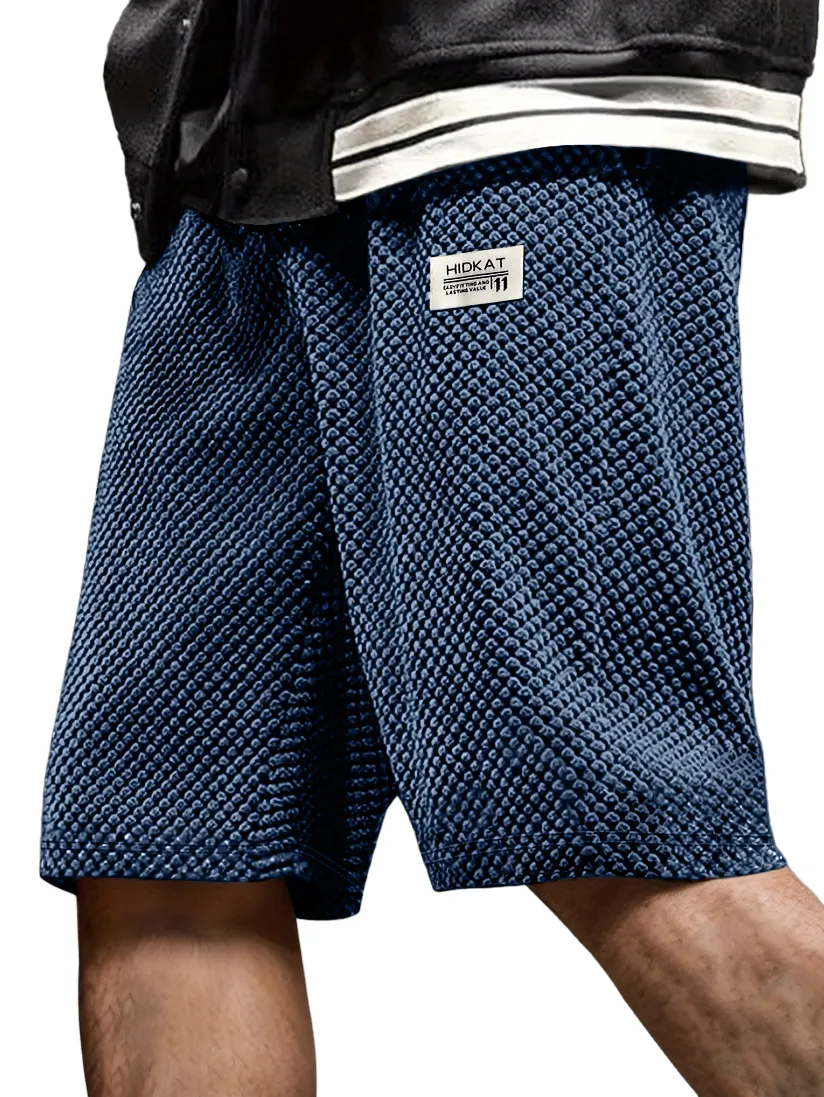 Layered Corduroy Seamed Detail Shorts