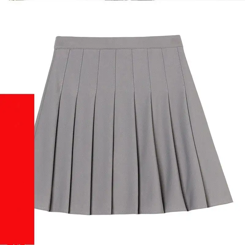 Classic High Waist Pleated Skirt