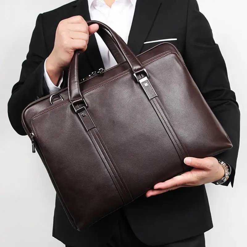 Professional Utility: Designer Laptop Briefcase with Smart Compartments