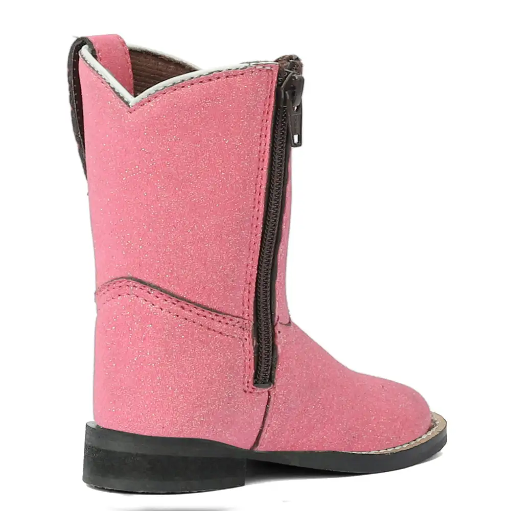 Casual Men's Denim Boots With Side Pull