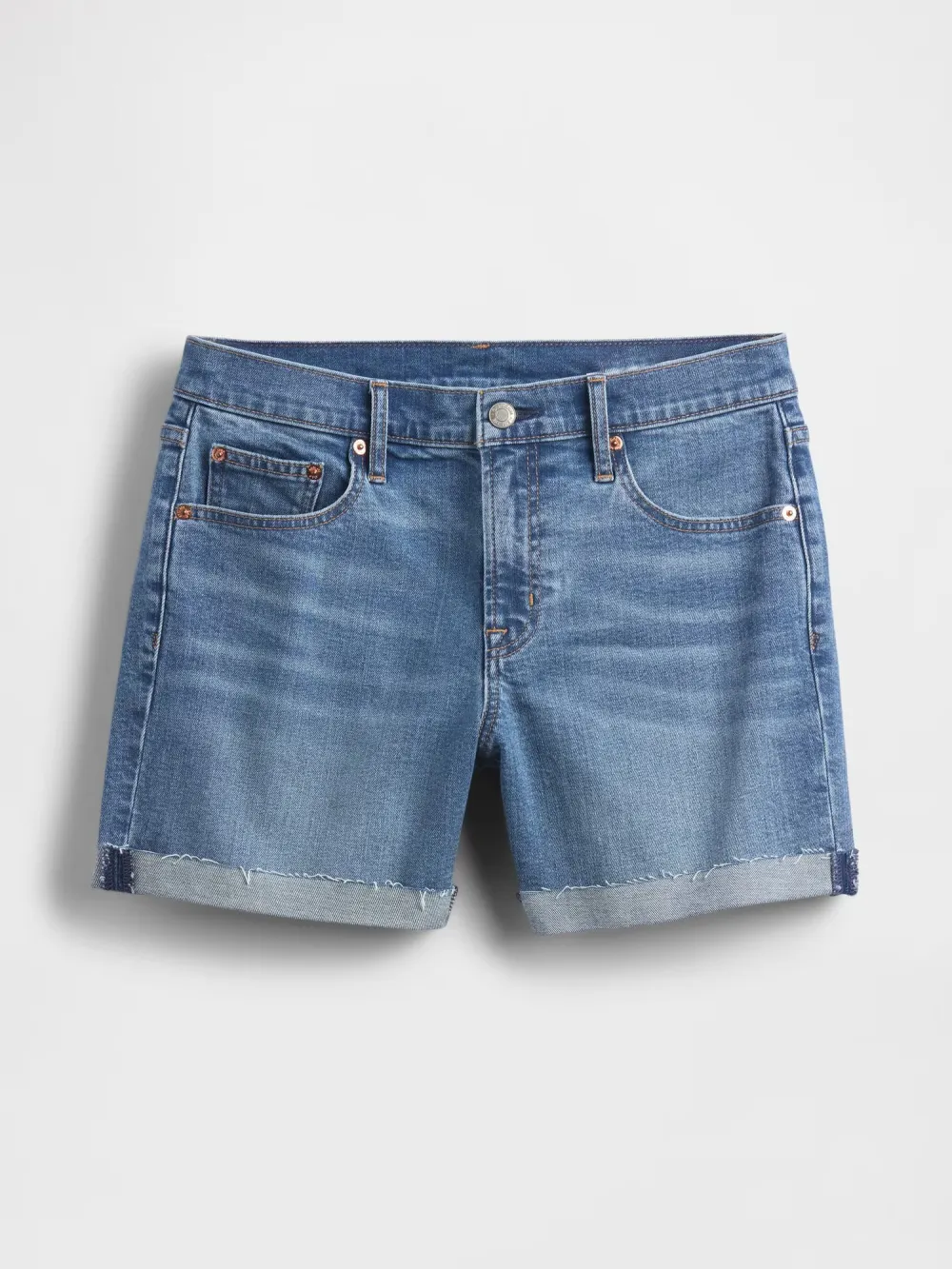 Curled Retro Shorts