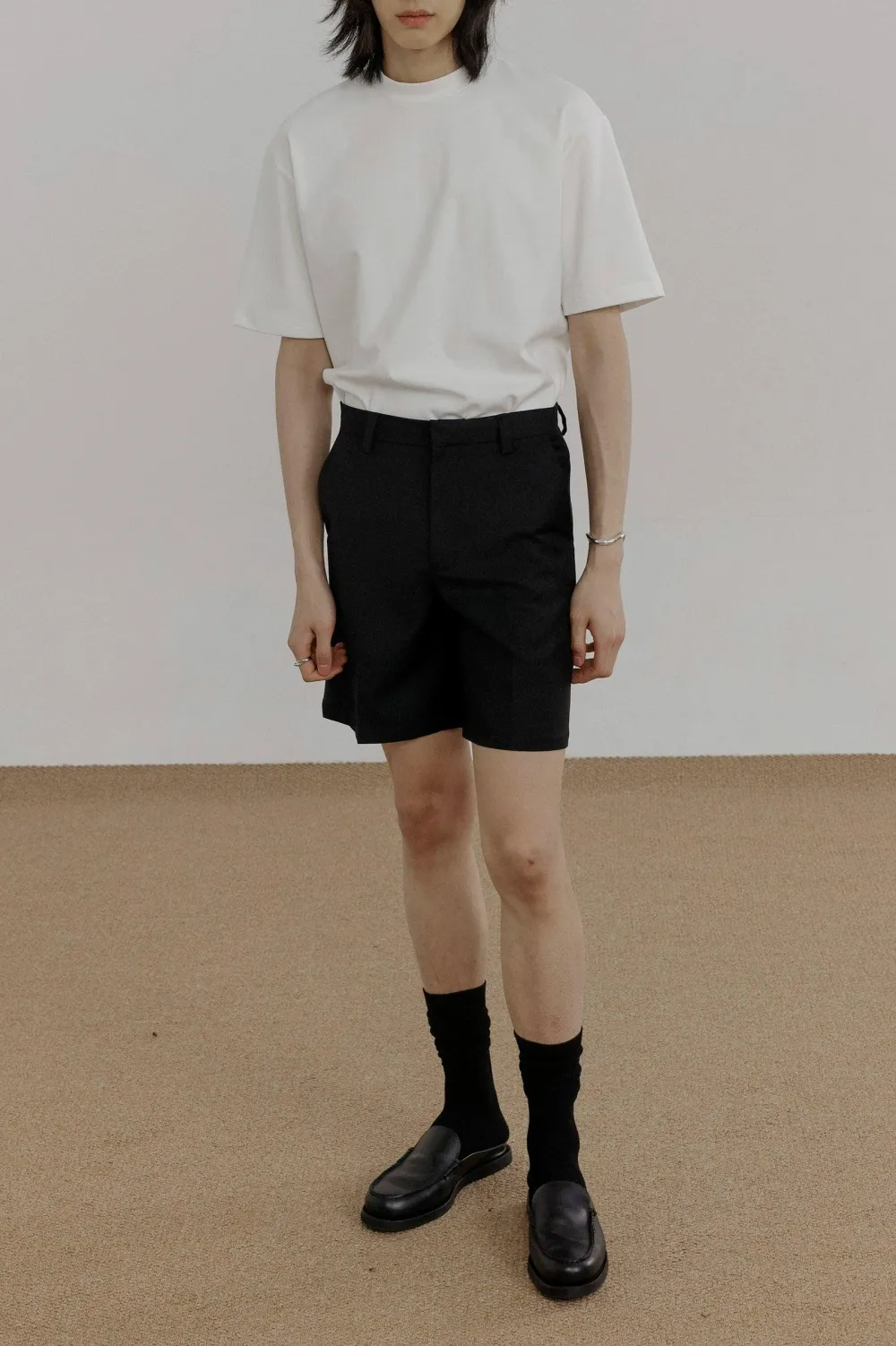 Slim Fit Tailored Shorts