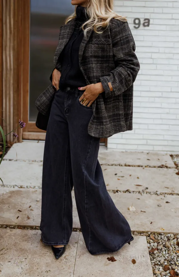 Classic Plaid Everyday Coat