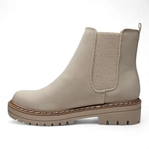 Paden Round Toe Chelsea High Top Bootie