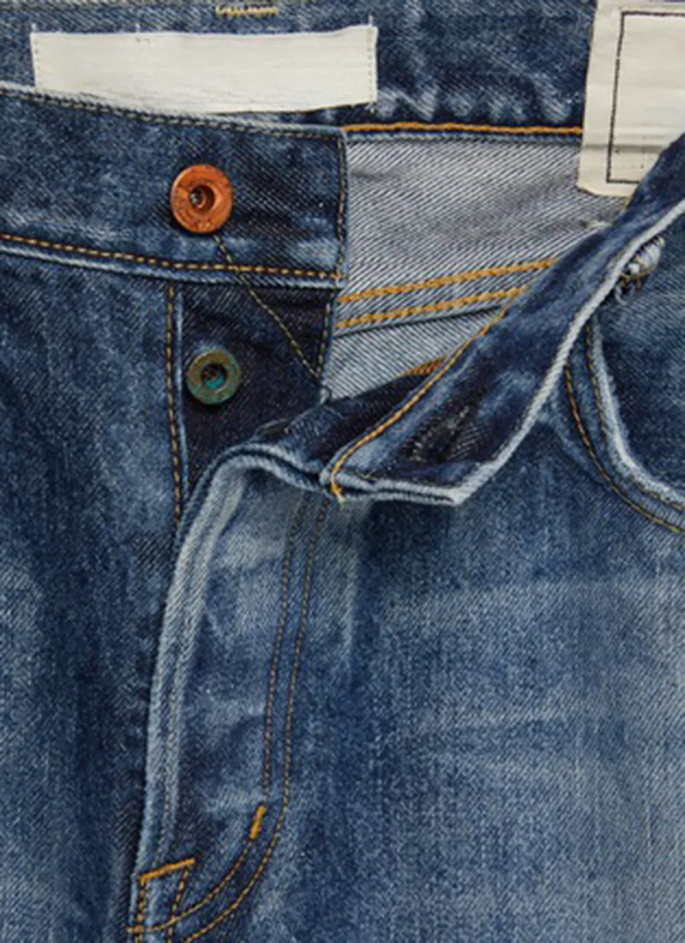 Soft Straight-Cut Daily Light Blue Cottom Jeans