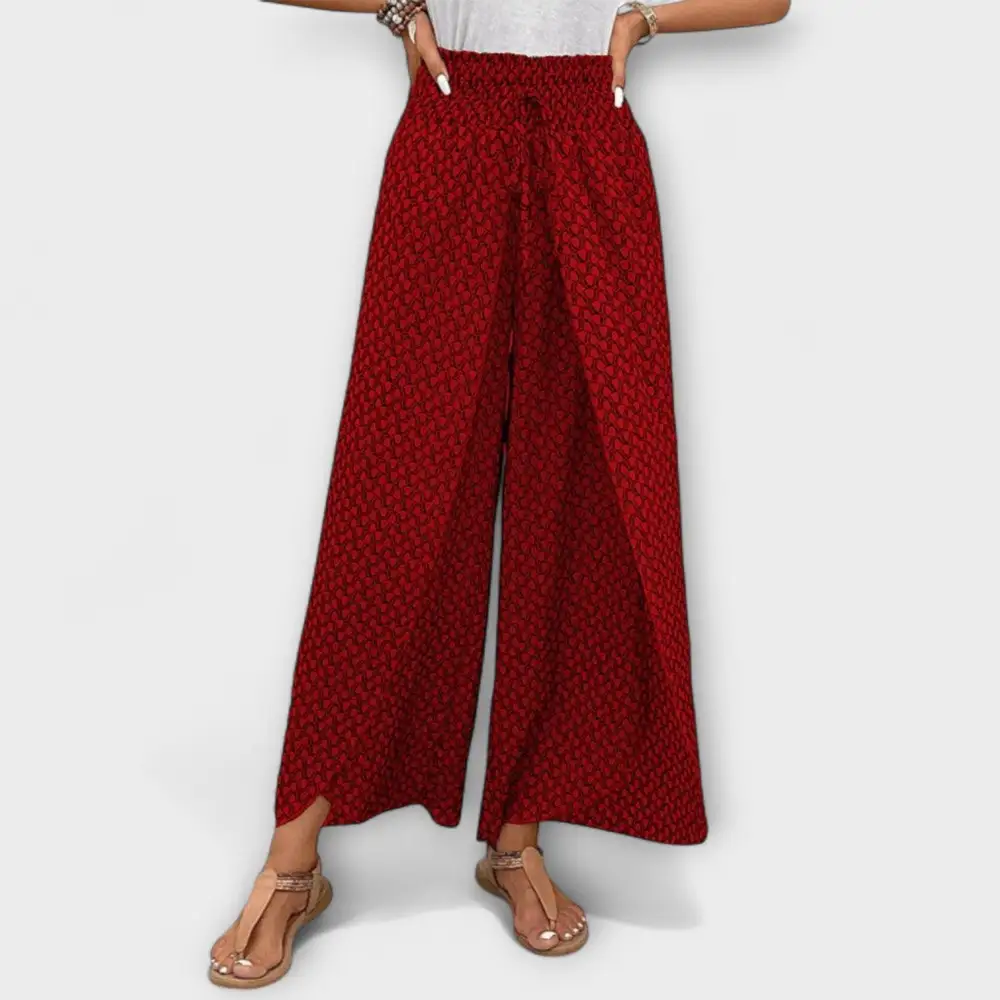 Palazzo Boho High Waist Trousers