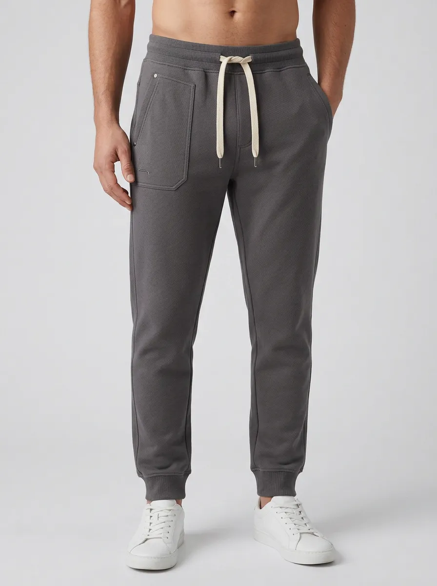 Core Drawstring Athletic Silhouette Men's Sweatpants