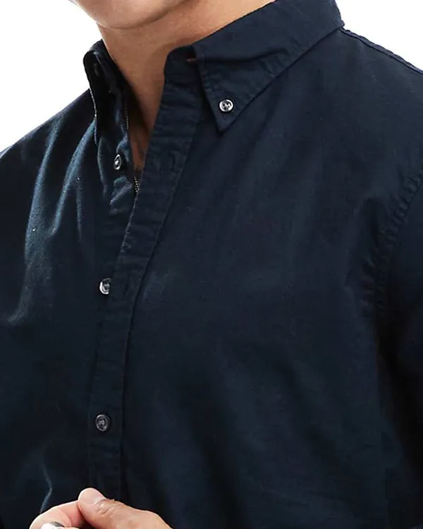 Oxford Shirt In Navy