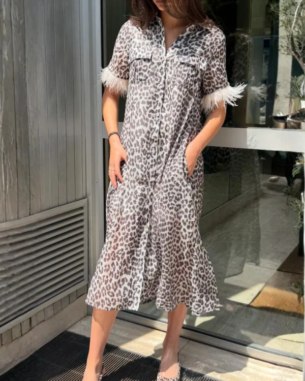 Easy Fit Midi Easy Dress