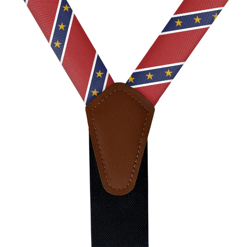 Stars In Stripes Theme Suspenders