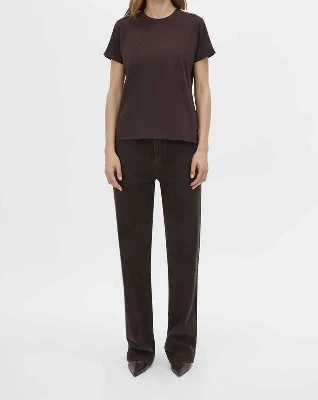 Espresso Fitted Tee