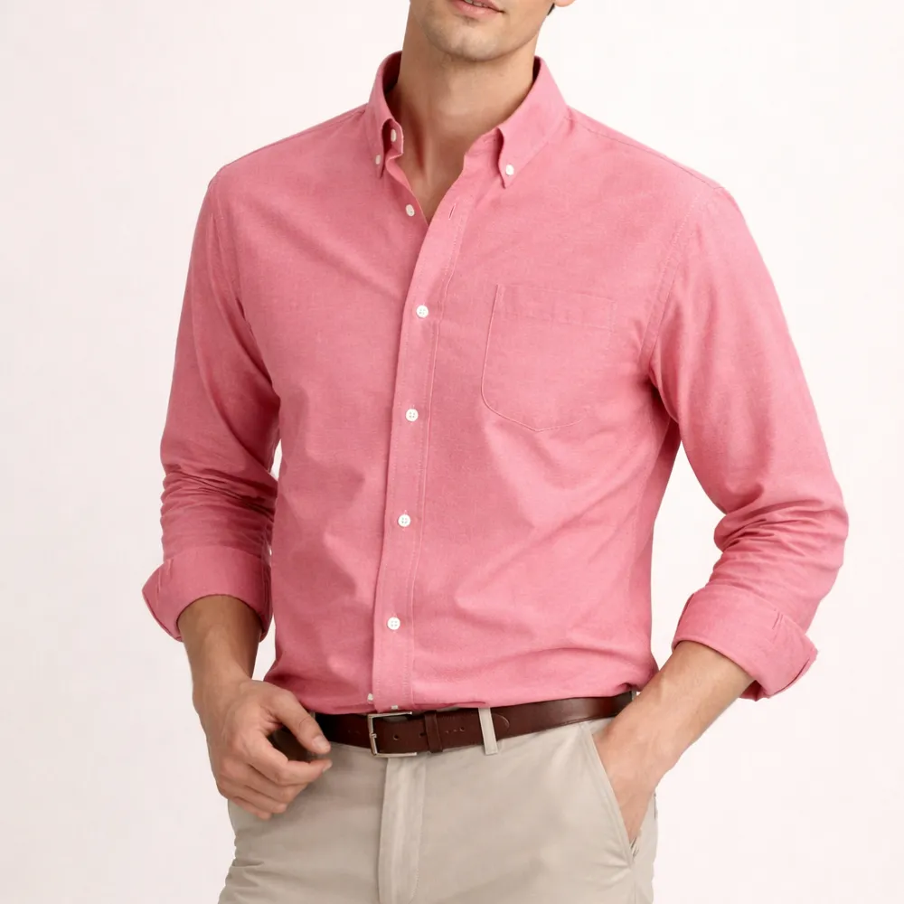 Chest Pocket Classic Long Sleeve Shirt