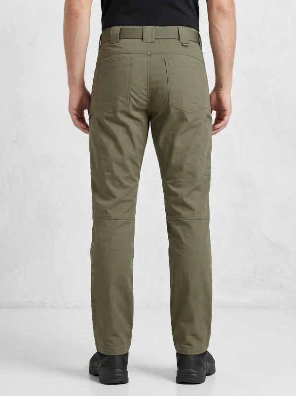 Men's Tactical Outdoor Multi-Pocket Olive Green Cargo Pants