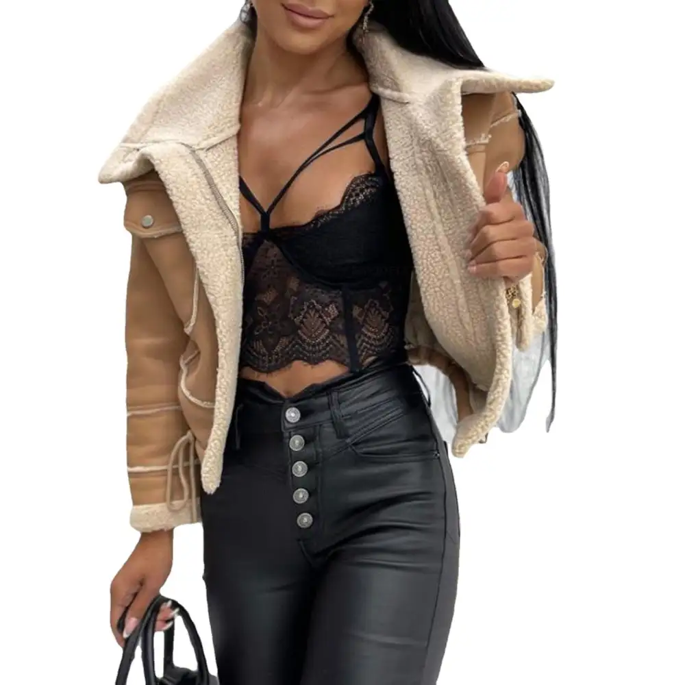 Moto Relaxed Outerwear Coat