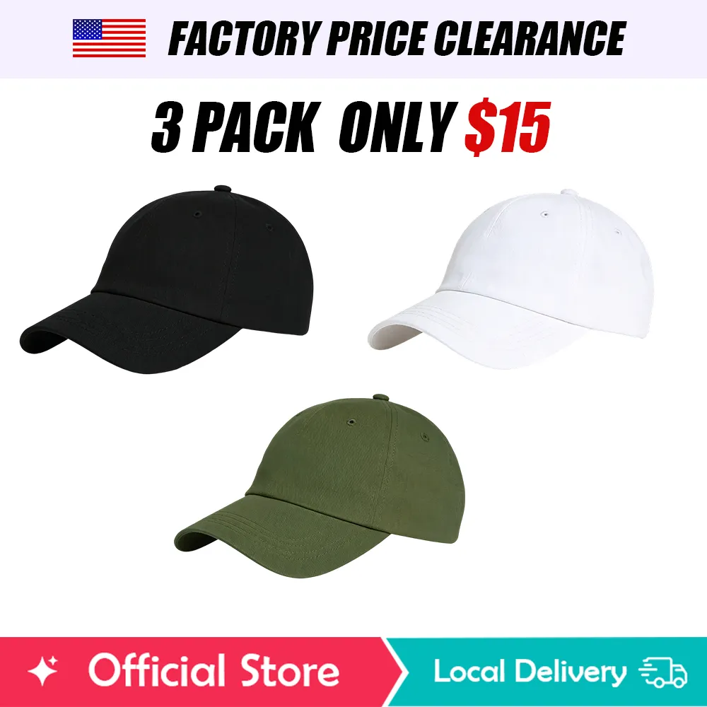 3 PACK Off-Duty Cap