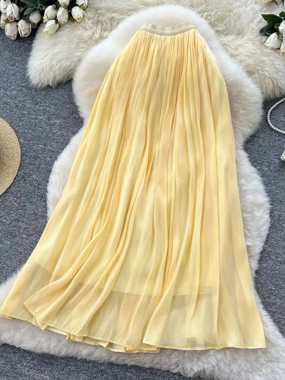 High Waist Maxi Skirt