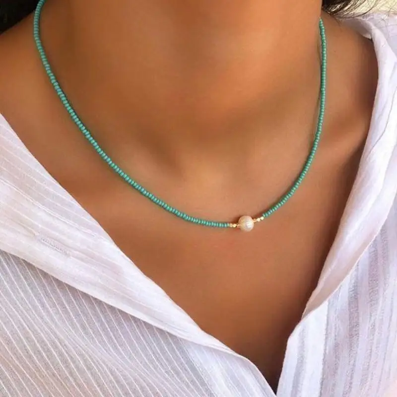 Pearl Detail Necklace