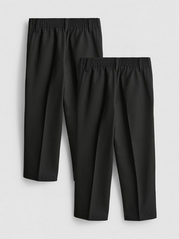 3-7yrs | 2pk Easy Iron School Trousers detail 3