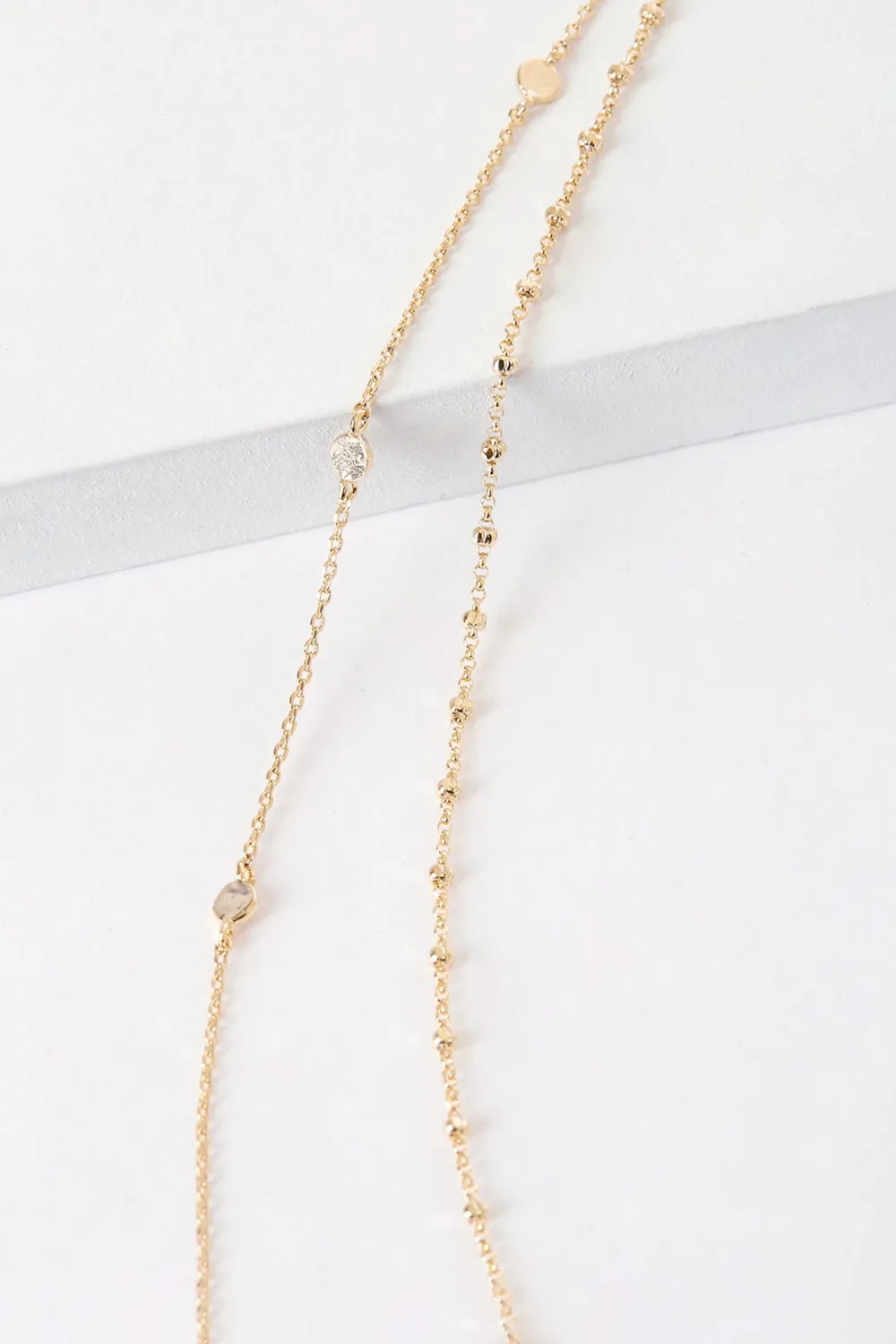 Exquisite And Gorgeous Gold-Plated Multi-Layered Necklace
