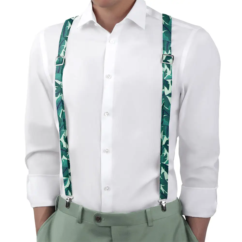 Banana Leaves Theme Suspenders