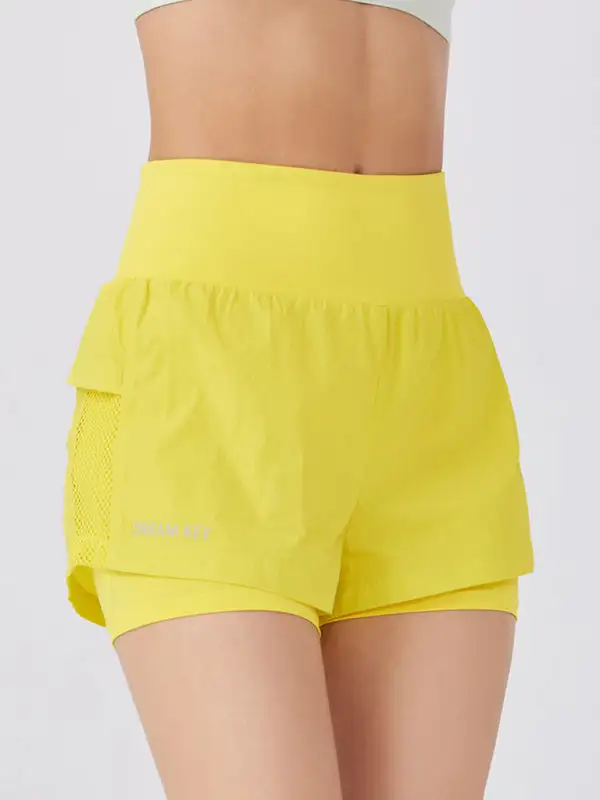 Relaxed Quick-Drying Breathable Active Shorts