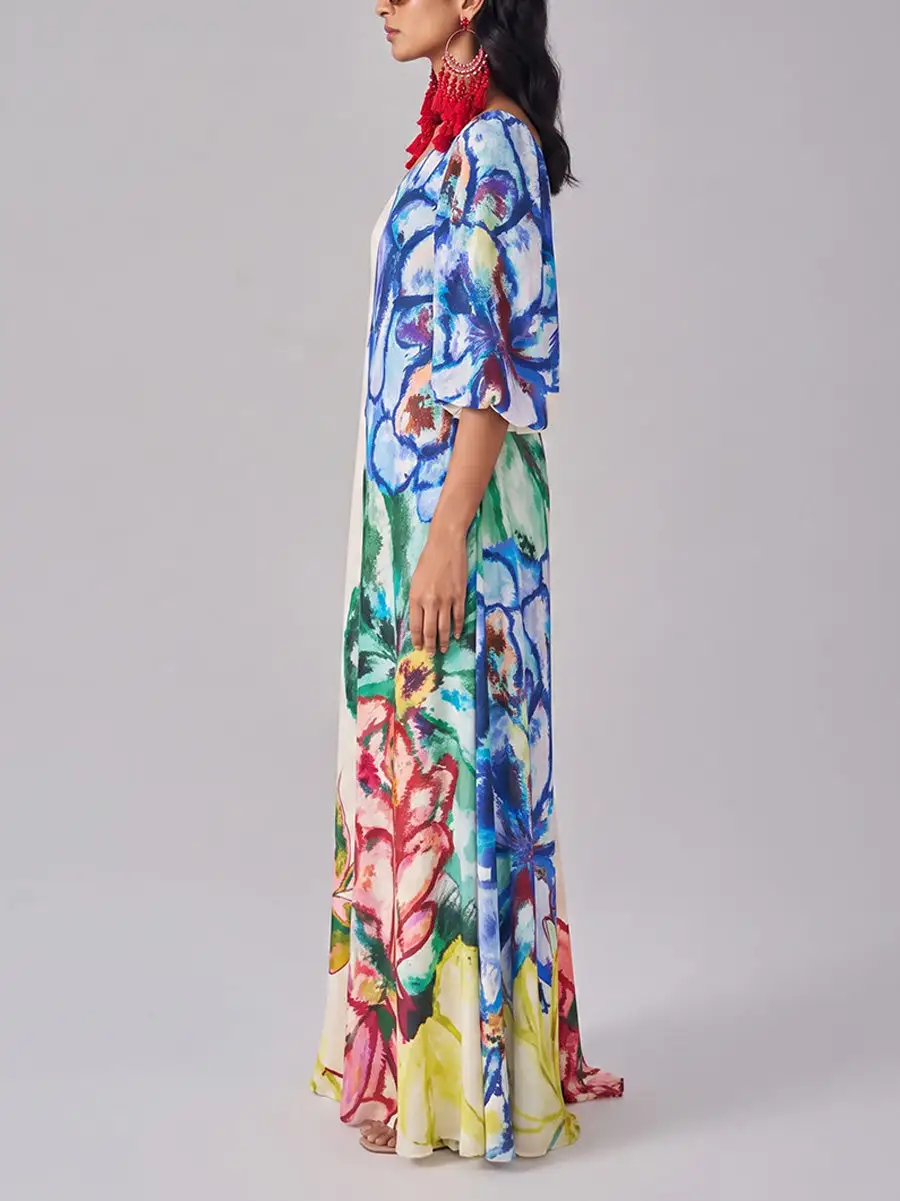 Puff Everyday Flowing Dress