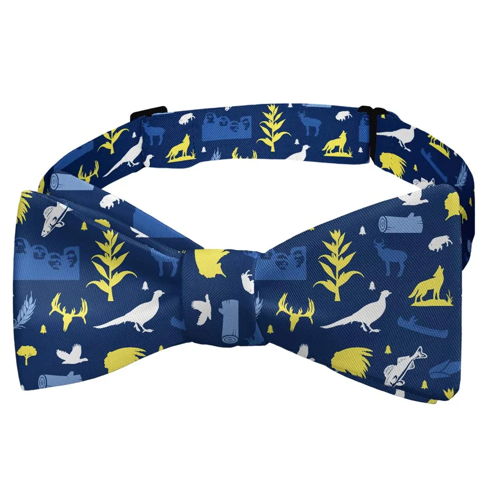 Mount Rushmore Heritage Motif Bow Tie