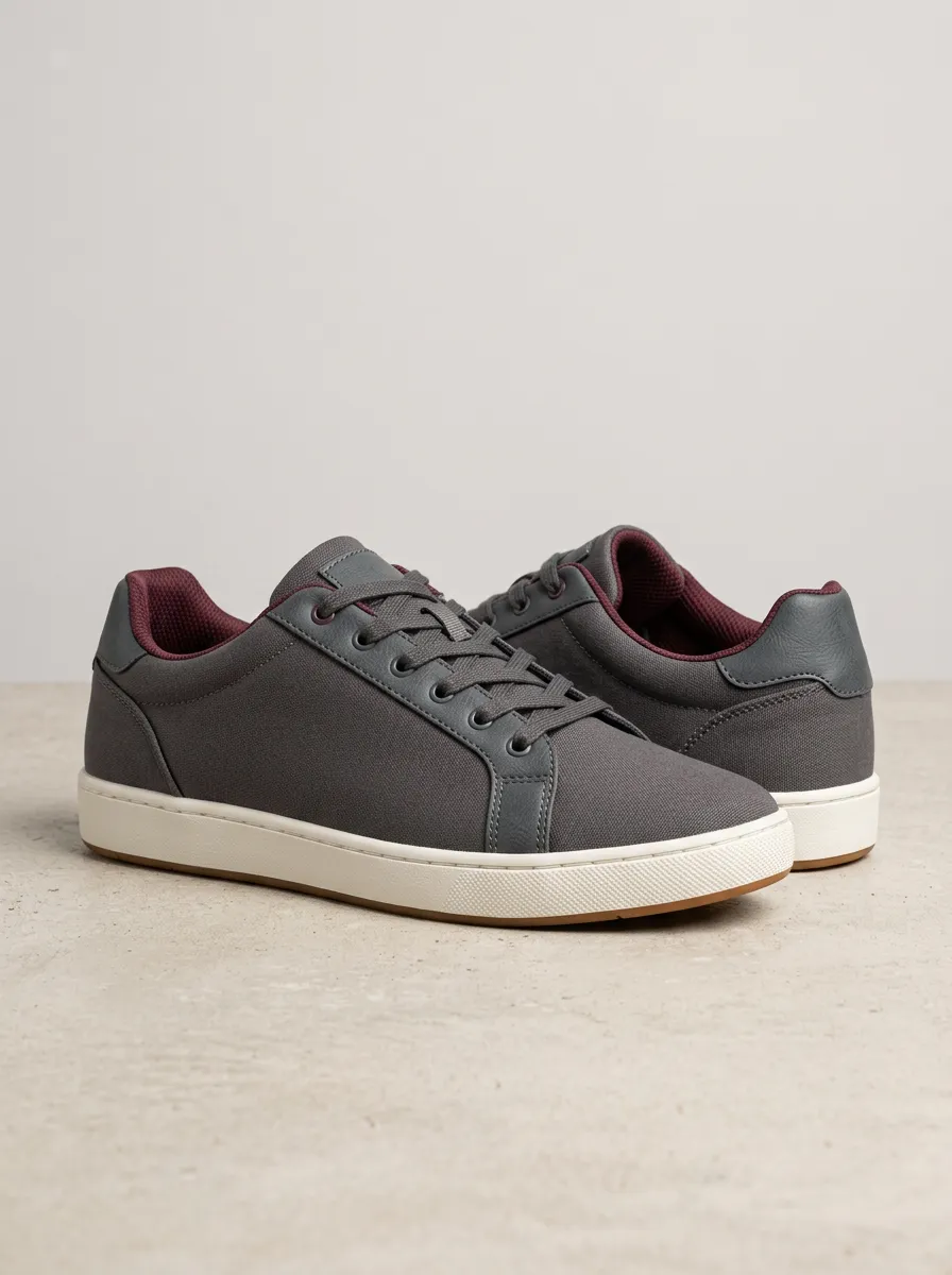Cozy Graphic Lifestyle Look Men's Casual Sneakers