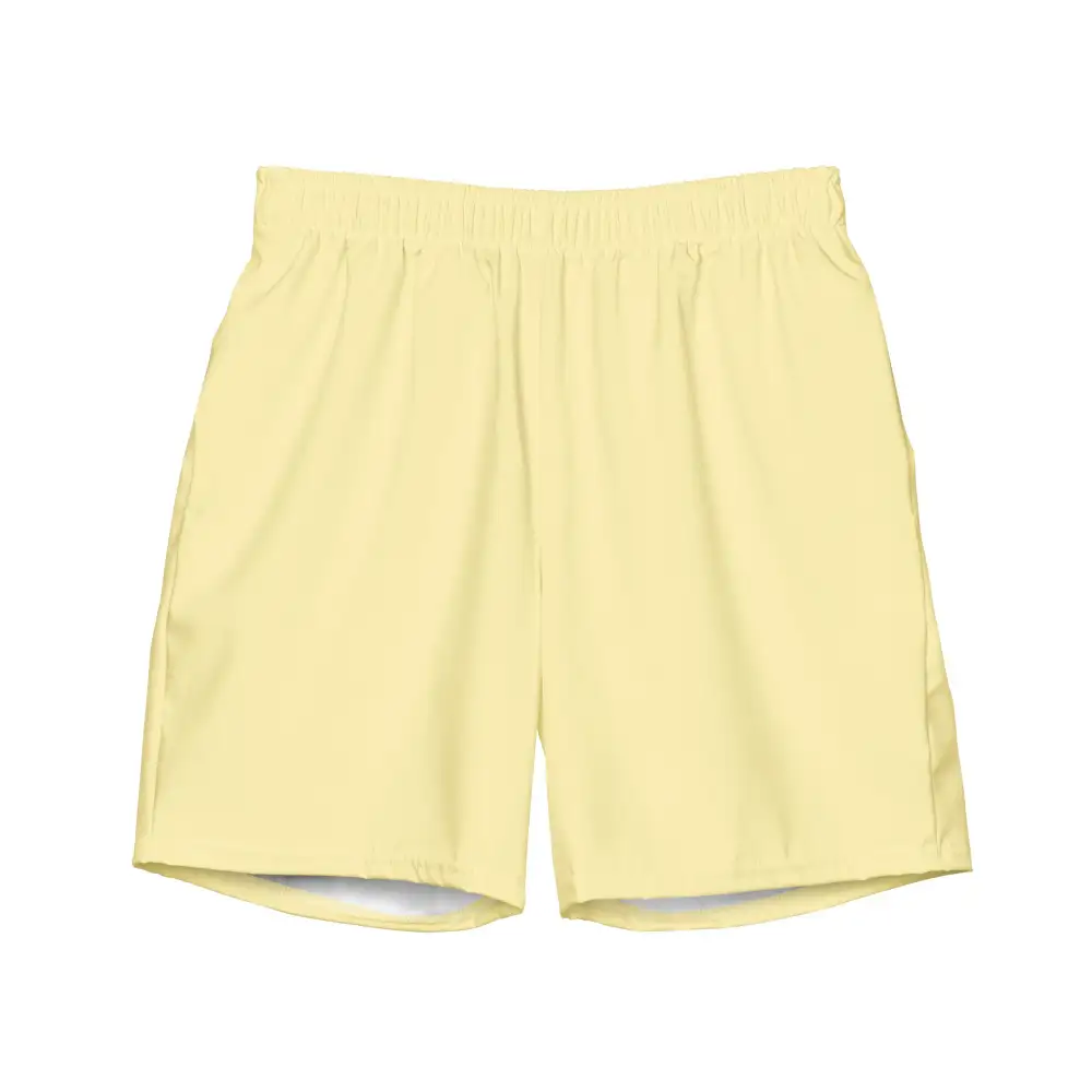 Quick Dry Stretch Printed Swim Trunks