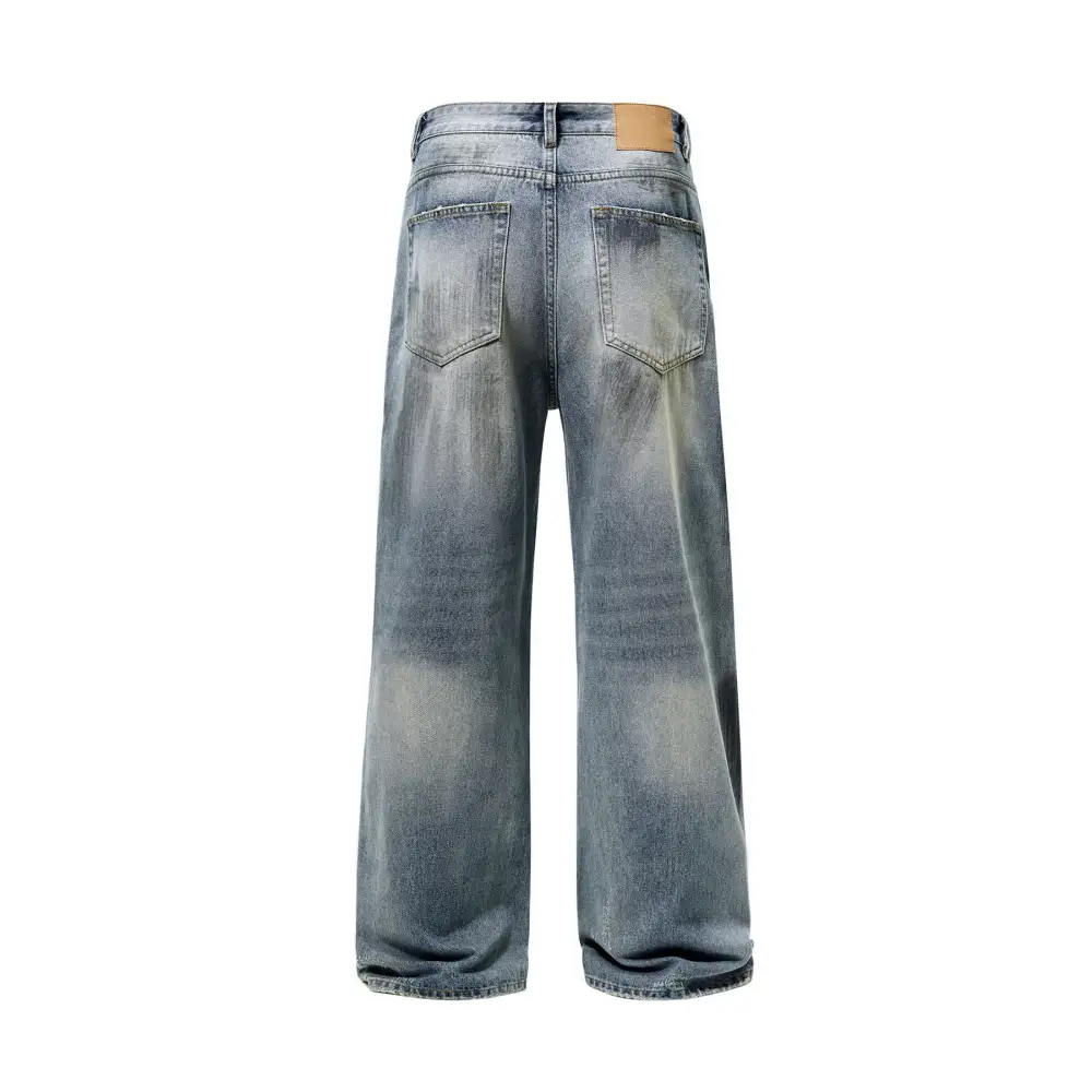 Modern Baggy Ripped Denim Jeans