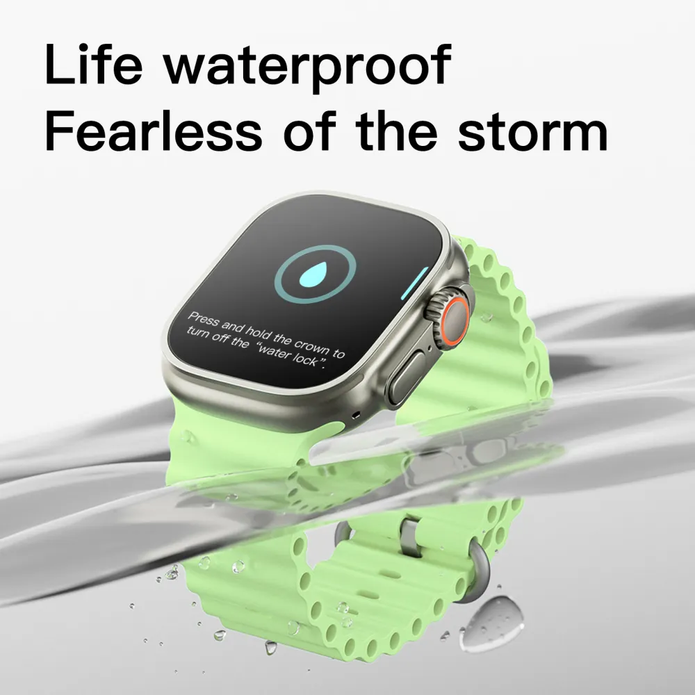U5 Smartwatch – AI Smart Watch with Bluetooth Calling, NFC, Health & Fitness Tracking, IP68 Waterproof