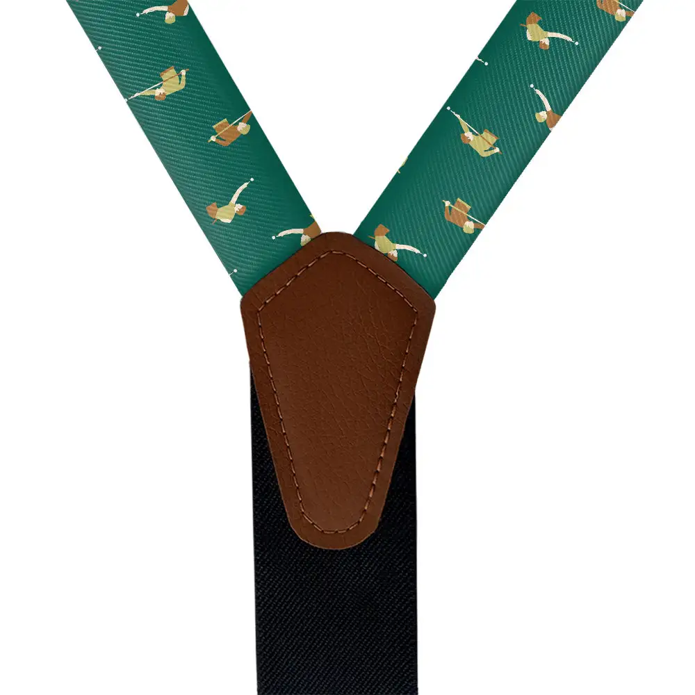 Billiards Theme Suspenders