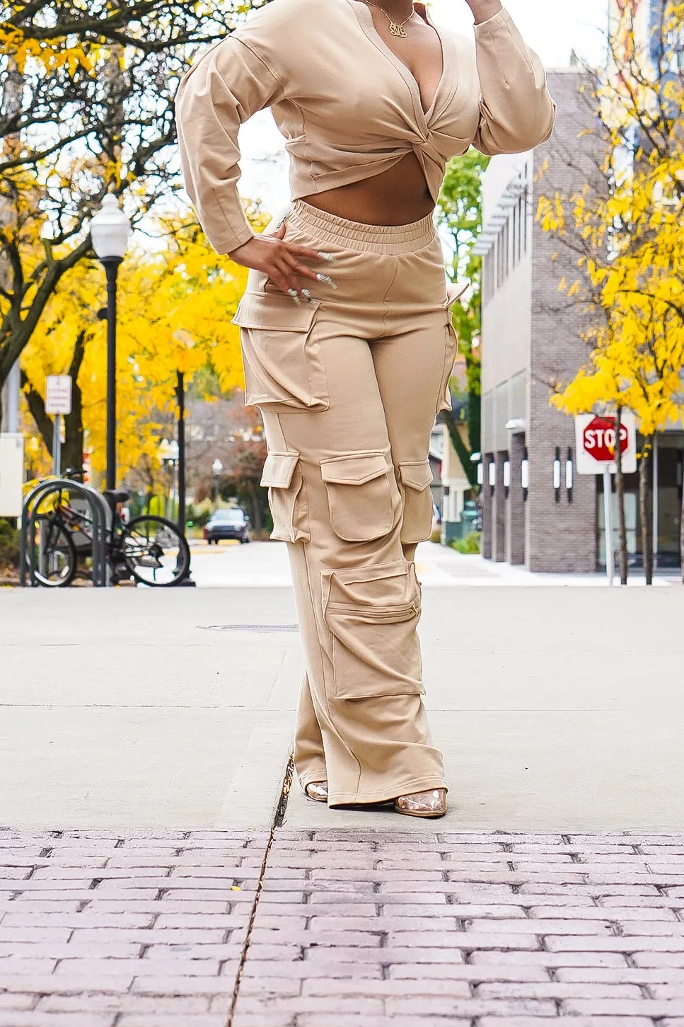 Comfy Big Pockets Cargo Pants