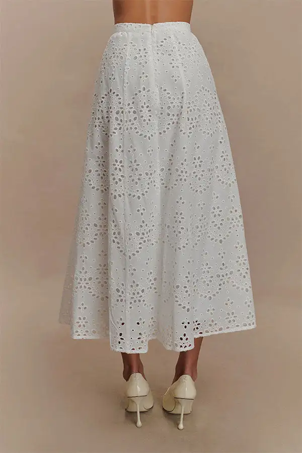 Romantic Coordinating Top And Skirt Set