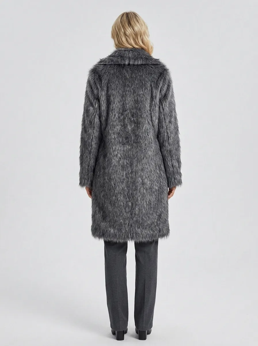 Women's Faux Fur Winter Coat