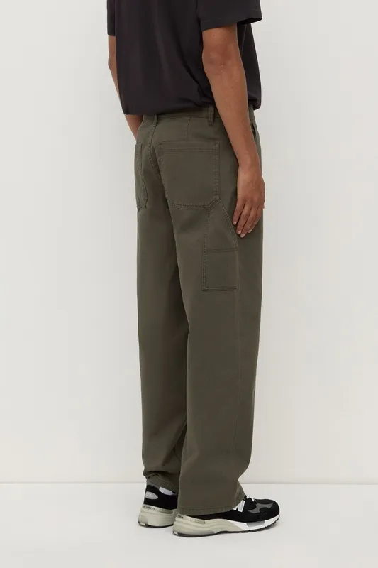 Moss Cotton Carpenter Pants