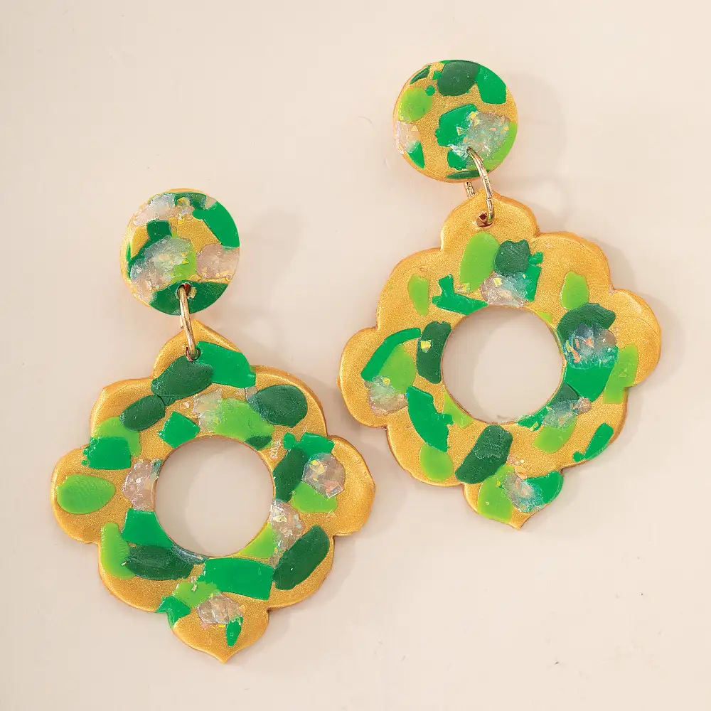 Classic Clay Drop Earrings