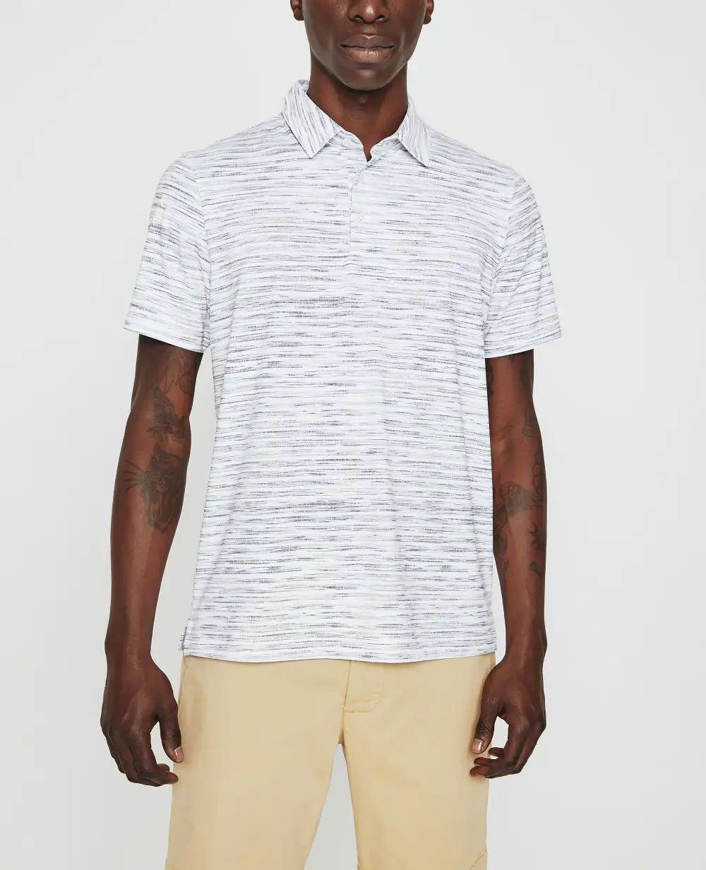 Men's Self Collar Polo Shirt