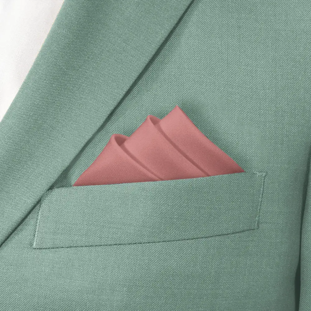 Smart Modern Solid Pocket Square