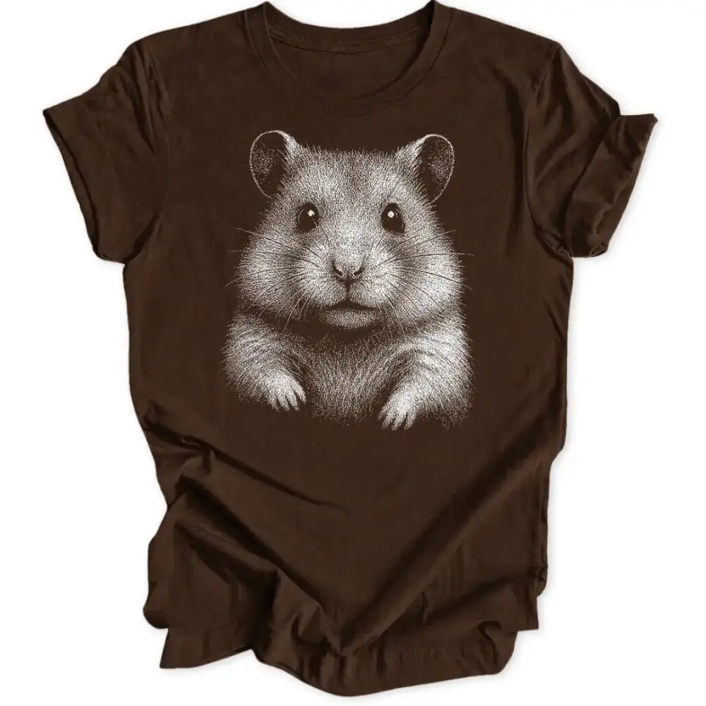 Hamster Portrait Unisex T-Shirt