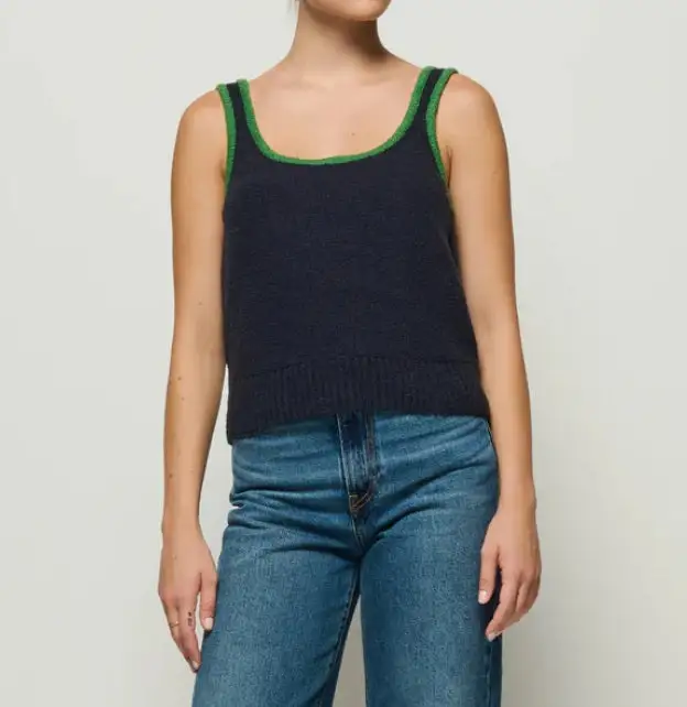 Ribbed Knit Tank Top