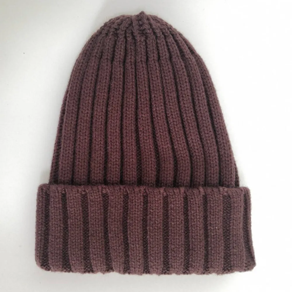Wool Felt Knit Beanie